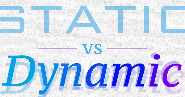 Static vs. Dynamic Website Design