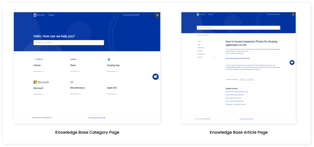 Brush Claims_Knowledge Base