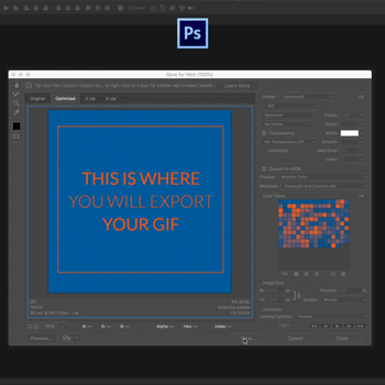 How to Make a GIF in Photoshop and Export It for Sharing