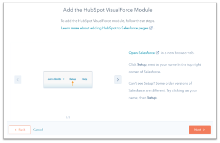 instructions-install-hubspot-visualforce-module