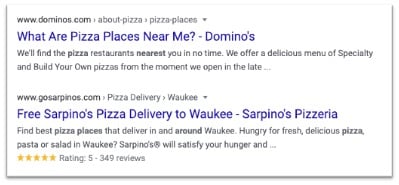 review-markup-SERP-example