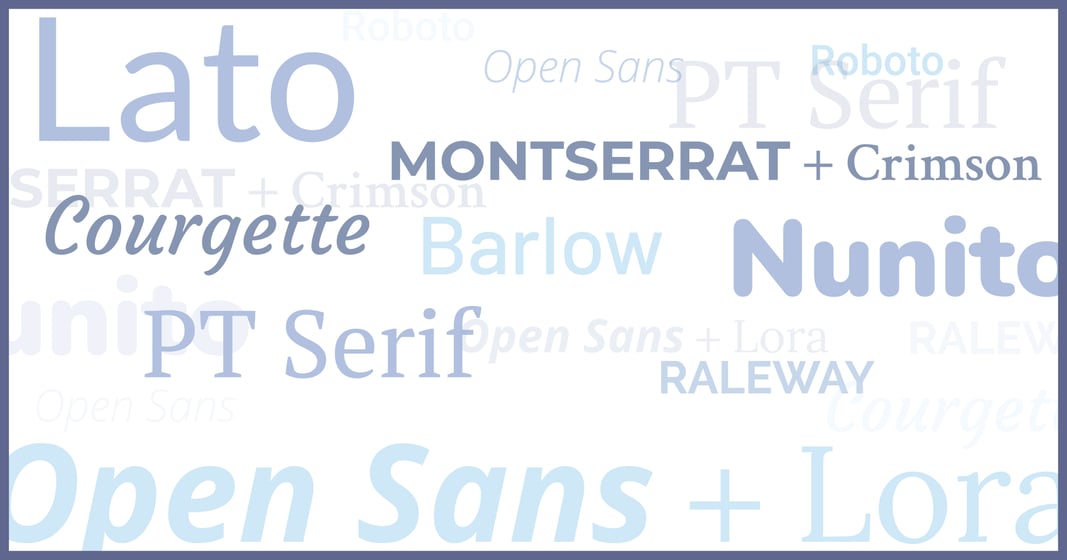 Top 10 Google Fonts