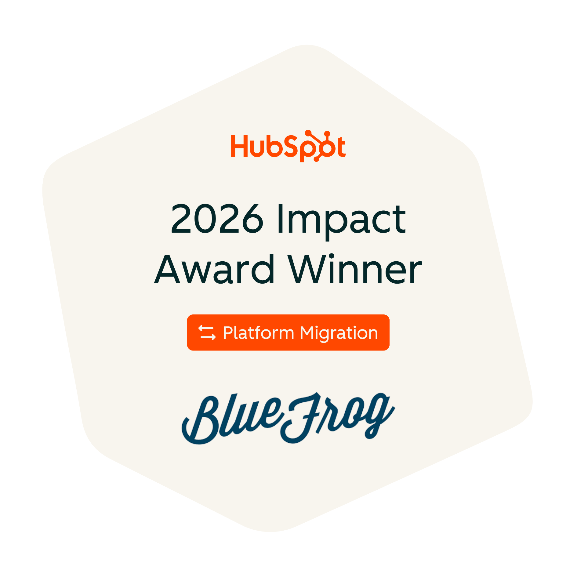 2026_Impact Award Winner_Platform Migration_Badge