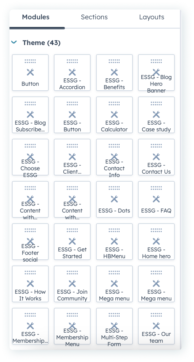 ESSG Module Library