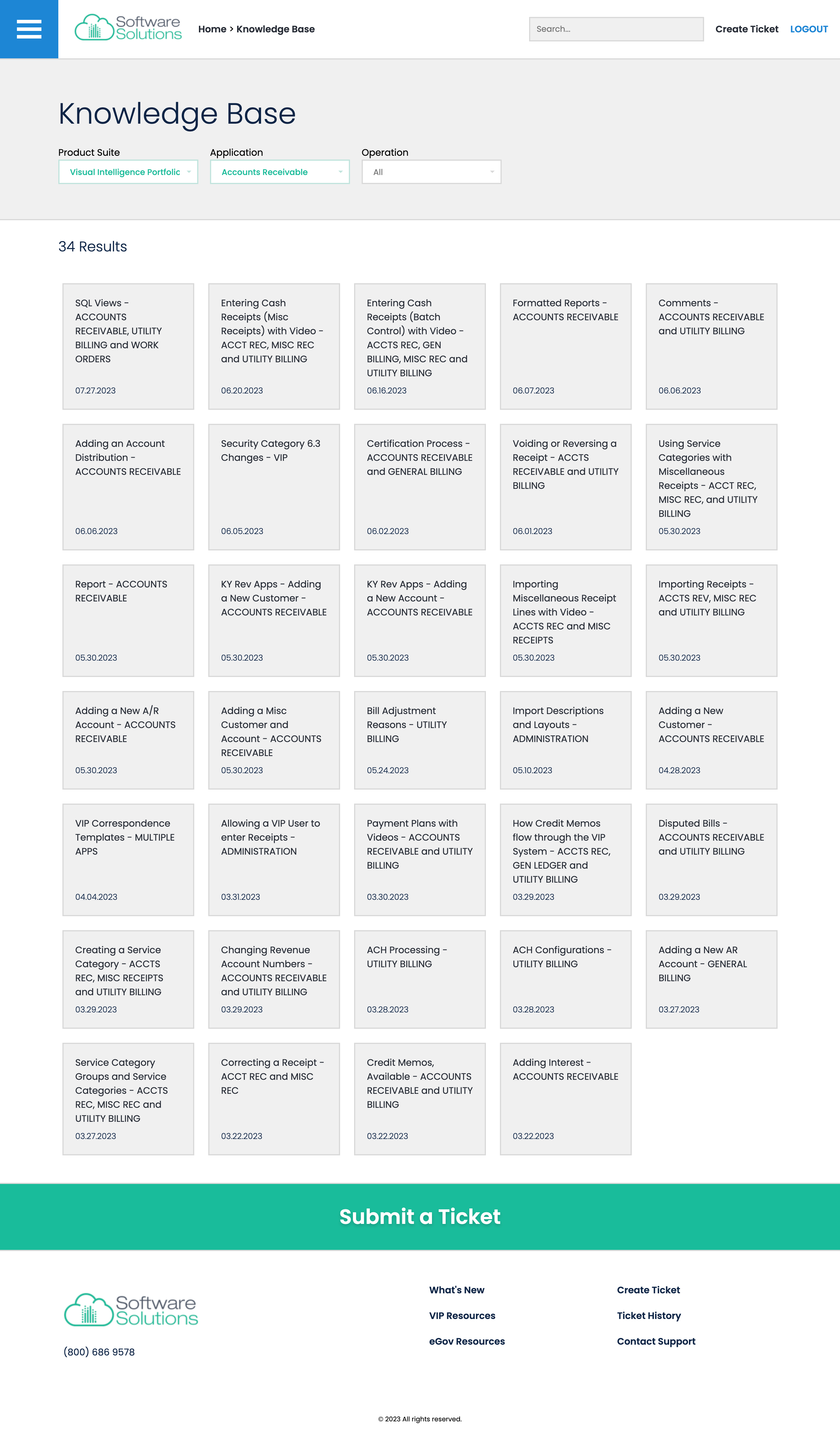 SSI Knowledge Base Example